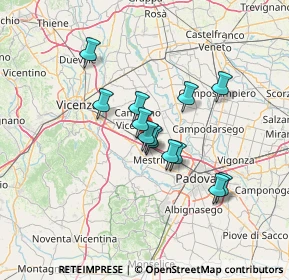 Mappa Via Scamozzi, 36040 Grisignano di Zocco VI, Italia (10.12692)