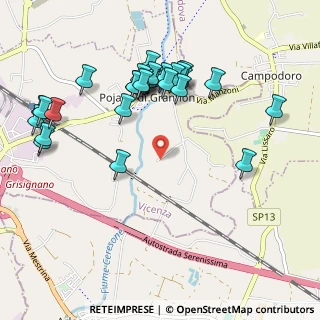 Mappa Via Scamozzi, 36040 Grisignano di Zocco VI, Italia (1.09286)
