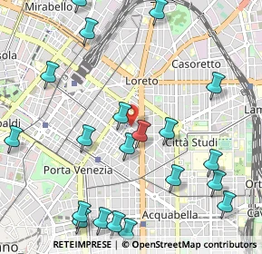 Mappa Piazzale Francesco Bacone, 20129 Milano MI, Italia (1.319)