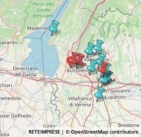 Mappa Via mantovana, 37010 Pastrengo VR, Italia (11.50071)