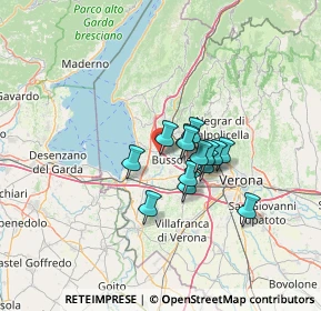 Mappa Via mantovana, 37010 Pastrengo VR, Italia (8.82357)