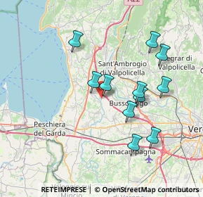 Mappa Via mantovana, 37010 Pastrengo VR, Italia (6.91273)