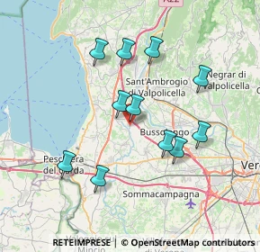 Mappa Via mantovana, 37010 Pastrengo VR, Italia (6.74909)