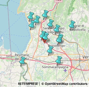 Mappa Via mantovana, 37010 Pastrengo VR, Italia (6.21643)