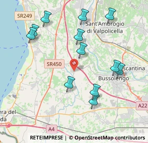 Mappa Via mantovana, 37010 Pastrengo VR, Italia (4.23333)