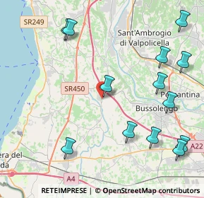 Mappa Via mantovana, 37010 Pastrengo VR, Italia (5.21385)