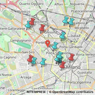 Mappa Largo Domodossola, 20145 Milano MI, Italia (1.96313)
