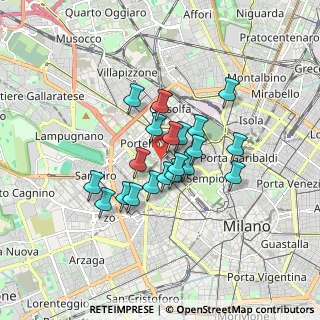 Mappa Largo Domodossola, 20145 Milano MI, Italia (1.251)