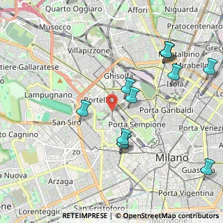 Mappa Largo Domodossola, 20145 Milano MI, Italia (2.37308)