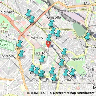 Mappa Largo Domodossola, 20145 Milano MI, Italia (1.1975)