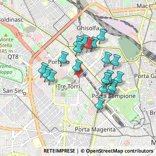 Mappa Largo Domodossola, 20145 Milano MI, Italia (0.823)