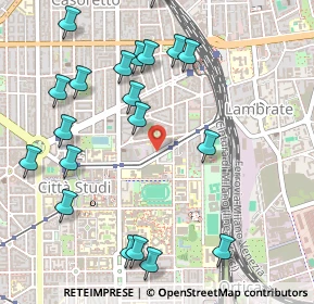 Mappa Via Edoardo Bassini, 20131 Milano MI, Italia (0.6085)