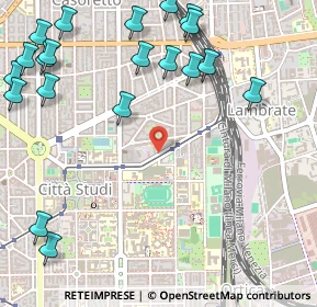 Mappa Via Edoardo Bassini, 20131 Milano MI, Italia (0.7435)