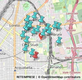 Mappa Via Edoardo Bassini, 20131 Milano MI, Italia (0.7345)