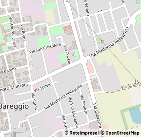 Mappa Via Francesco Gallina, 20008 Bareggio MI, Italia (0.16538)