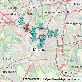 Mappa Via Marco Polo, 20124 Milano MI, Italia (2.31273)