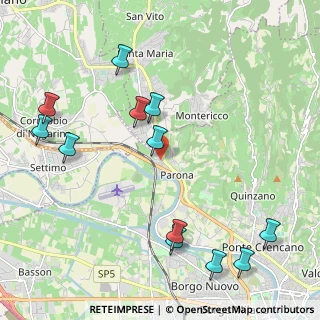 Mappa Via Gino Beltramini, 37124 Parona VR, Italia (2.51083)