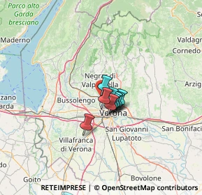 Mappa Via Gino Beltramini, 37124 Parona VR, Italia (11.05583)