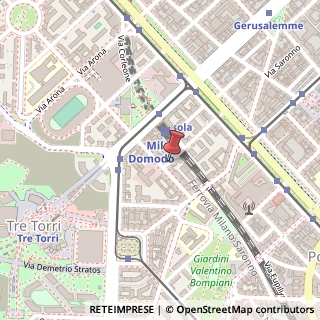 Mappa Via Filelfo Francesco, 12, 20145 Milano, Milano (Lombardia)