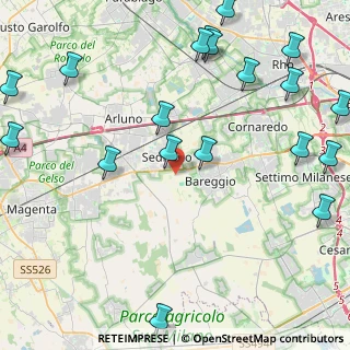 Mappa Cascina Parini s.n.c., 20018 Sedriano MI, Italia (6.054)