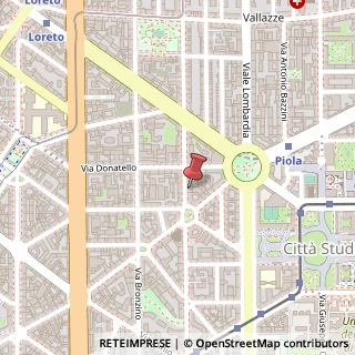 Mappa Via Filippino Lippi, 4, 20131 Milano, Milano (Lombardia)