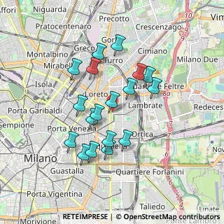 Mappa Via Francesco d'Ovidio, 20131 Milano MI, Italia (1.56)