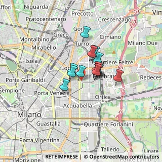 Mappa Via Francesco d'Ovidio, 20131 Milano MI, Italia (0.98154)