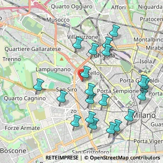 Mappa Via Cristoforo Madruzzo, 20149 Milano MI, Italia (2.257)
