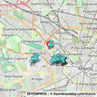 Mappa Via Cristoforo Madruzzo, 20149 Milano MI, Italia (1.65769)