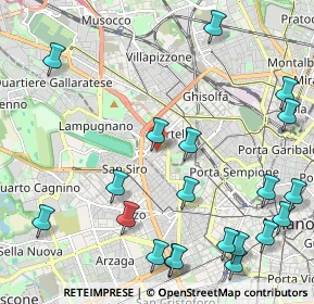 Mappa Via Cristoforo Madruzzo, 20149 Milano MI, Italia (2.7895)
