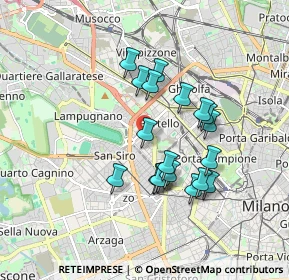 Mappa Via Cristoforo Madruzzo, 20149 Milano MI, Italia (1.50842)