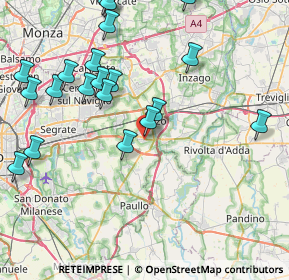 Mappa Via Antonio Gramsci, 20050 Liscate MI, Italia (9.466)