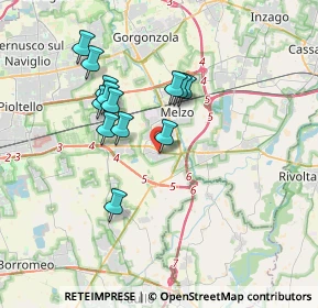 Mappa Via Antonio Gramsci, 20050 Liscate MI, Italia (3.11385)