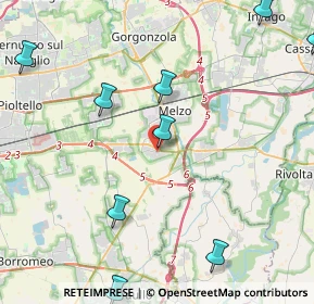 Mappa Via Antonio Gramsci, 20050 Liscate MI, Italia (6.00909)