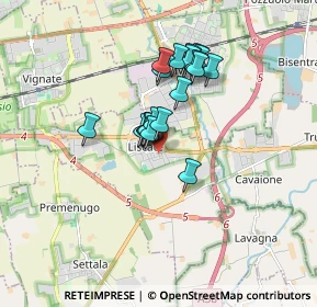 Mappa Via Antonio Gramsci, 20050 Liscate MI, Italia (1.275)