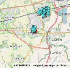 Mappa Via Antonio Gramsci, 20050 Liscate MI, Italia (1.8035)