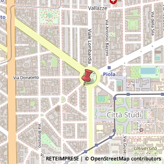 Mappa Piazzale Gabrio Piola, 1, 20131 Milano, Milano (Lombardia)