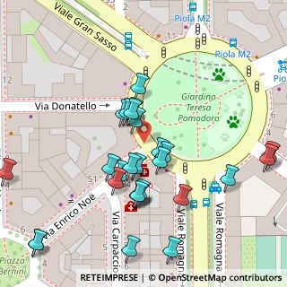 Mappa Piazzale Gabrio Piola, 20131 Milano MI, Italia (0.05556)