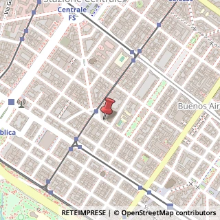 Mappa Via San Gregorio, 24, 20124 Milano, Milano (Lombardia)