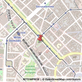 Mappa Corso Sempione, 33, 20145 Milano, Milano (Lombardia)