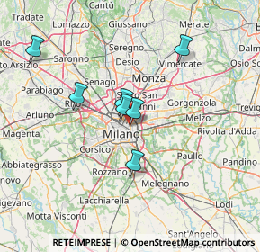 Mappa Via Paracelso, 20129 Milano MI, Italia (29.07143)