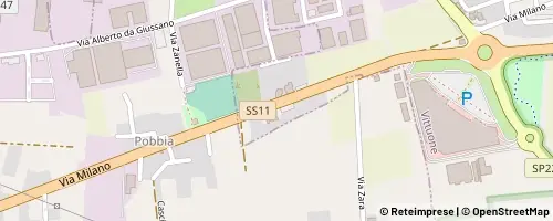 Mappa Santo Stefano Ticino
