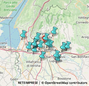 Mappa Via dei Reti, 37124 Verona VR, Italia (10.14889)