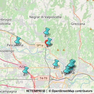 Mappa Via Valpolicella, 37124 Verona VR, Italia (4.96455)