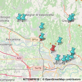 Mappa Via Valpolicella, 37124 Verona VR, Italia (5.30077)