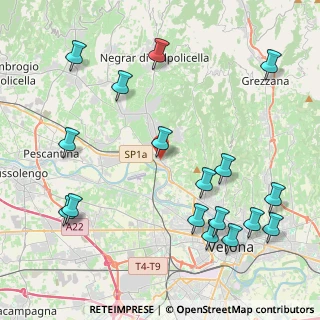 Mappa Via Valpolicella, 37124 Verona VR, Italia (5.18529)