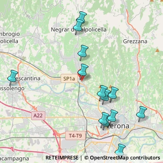 Mappa Via Valpolicella, 37124 Verona VR, Italia (4.87769)