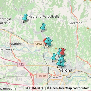 Mappa Via Valpolicella, 37124 Verona VR, Italia (3.63909)