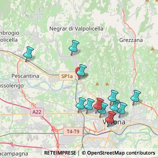 Mappa Via Valpolicella, 37124 Verona VR, Italia (4.62462)