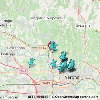 Mappa Via Valpolicella, 37124 Verona VR, Italia (3.7285)